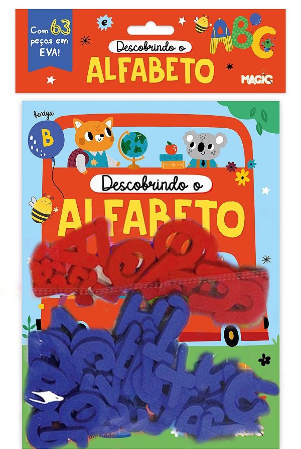Livro Descobrindo O Alfabeto