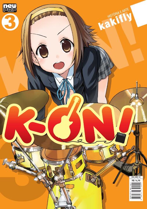 Livro K-ON! - Volume 03