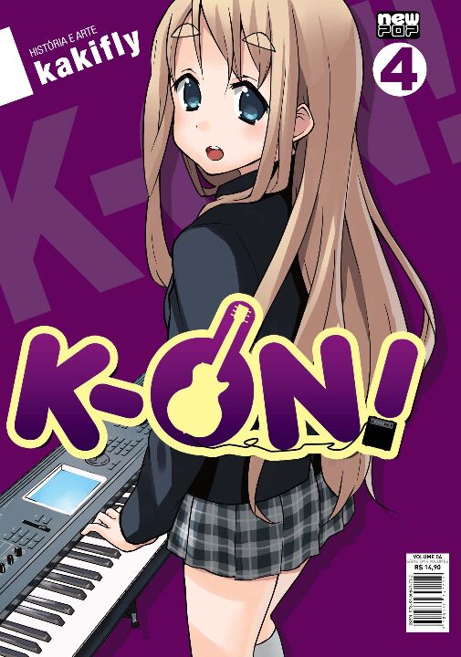 Livro K-ON! - Volume 04