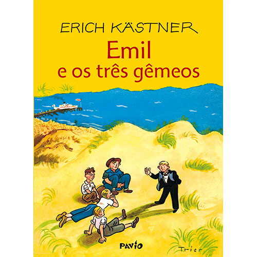 Livro Emil e os três gêmeos