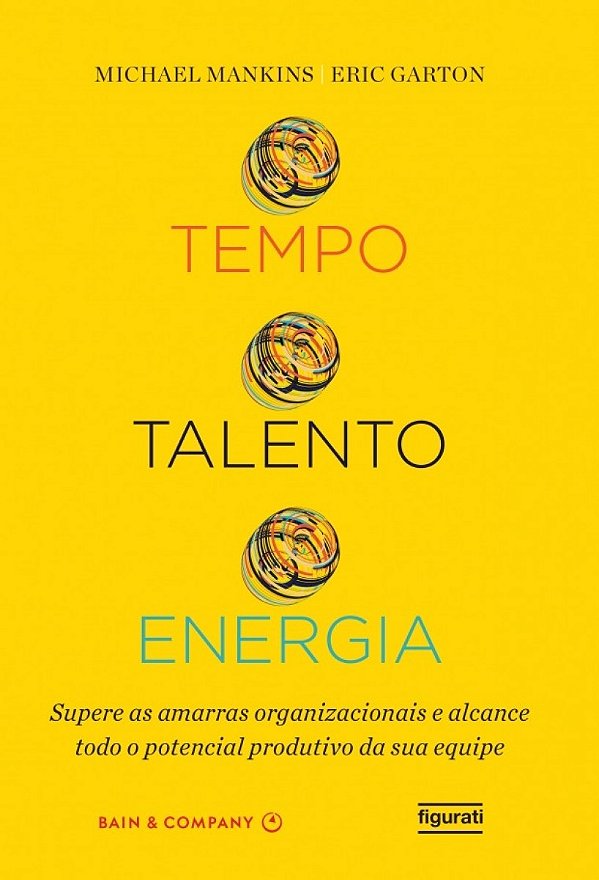 Livro Tempo, talento, energia: Supere as amarras organiza...