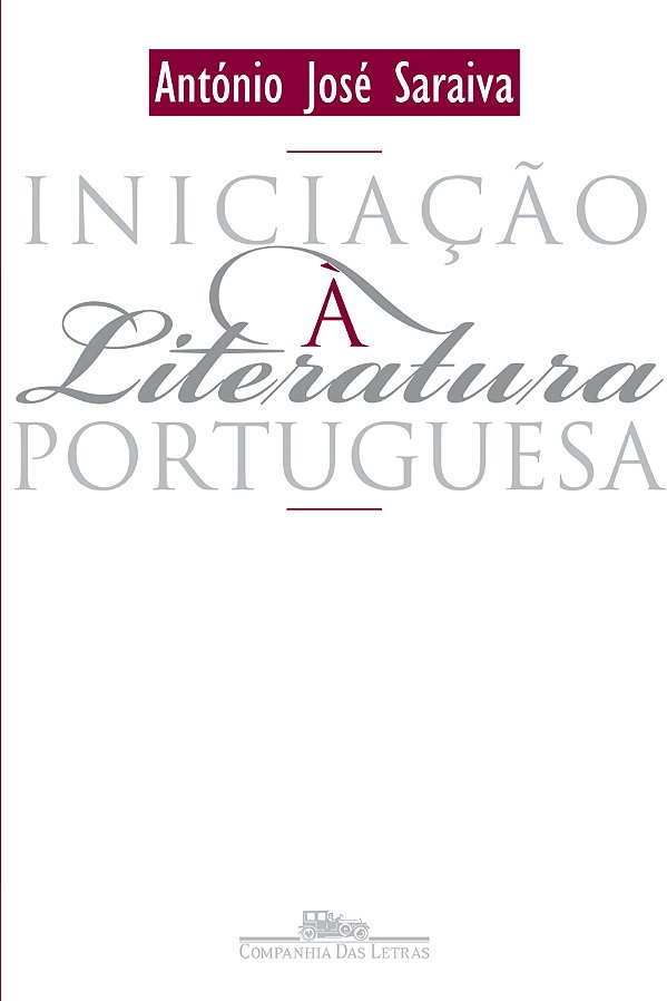 Livro Iniciação à literatura portuguesa