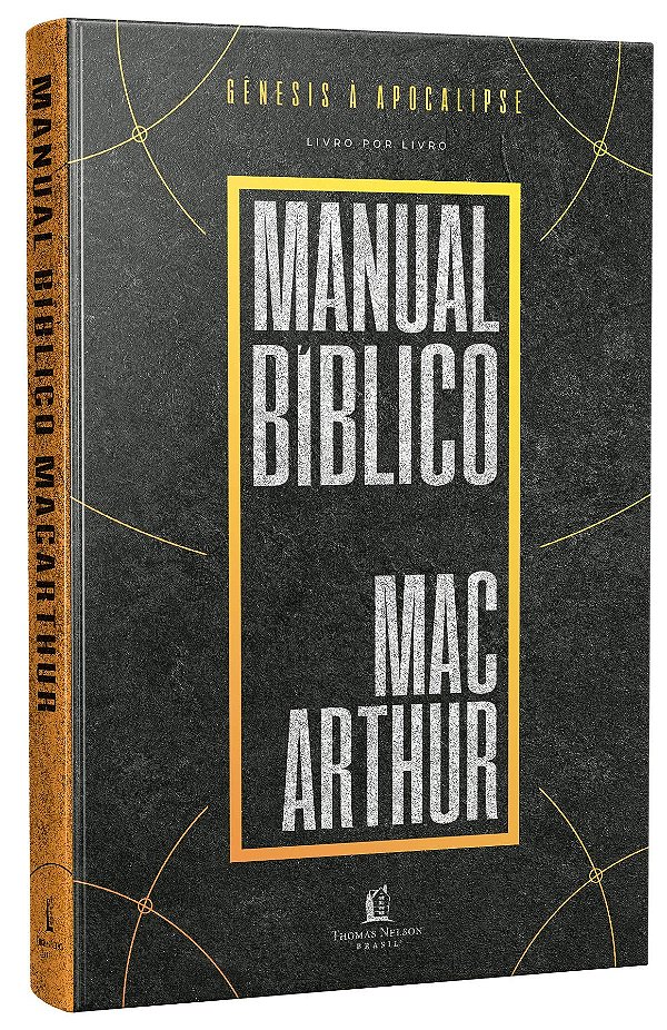 Livro Manual bíblico Macarthur - Repack