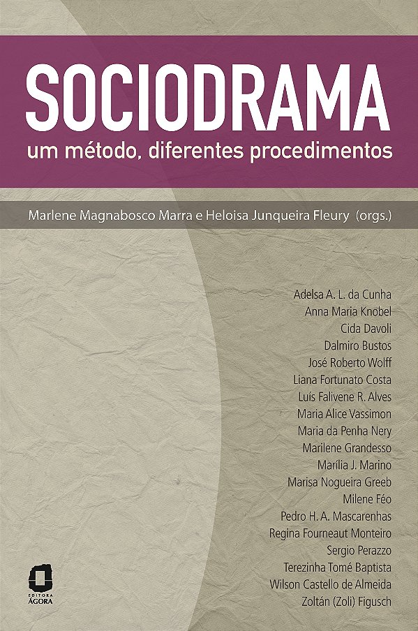 Livro Sociodrama: um método, diferentes procedimentos