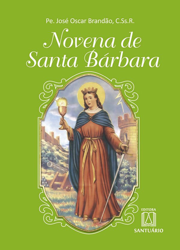 Livro Novena De Santa Barbara