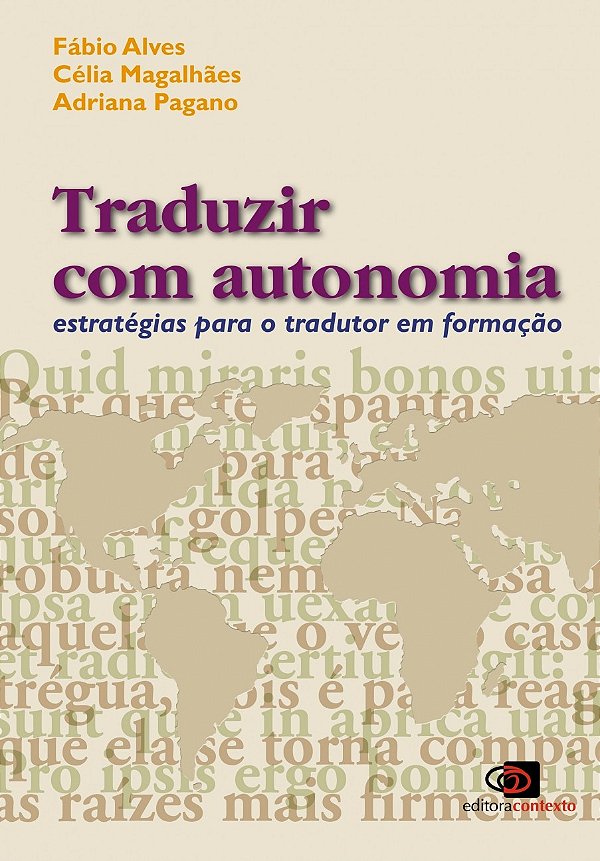 Livro Traduzir com autonomia: Estratégias para o tradutor...
