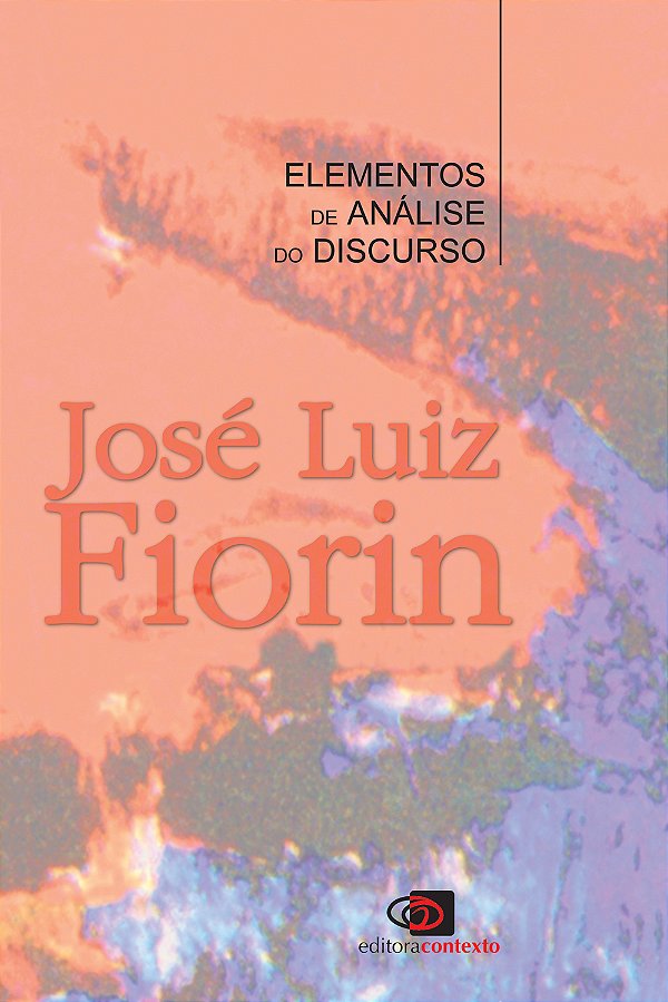 Livro Elementos de análise do discurso