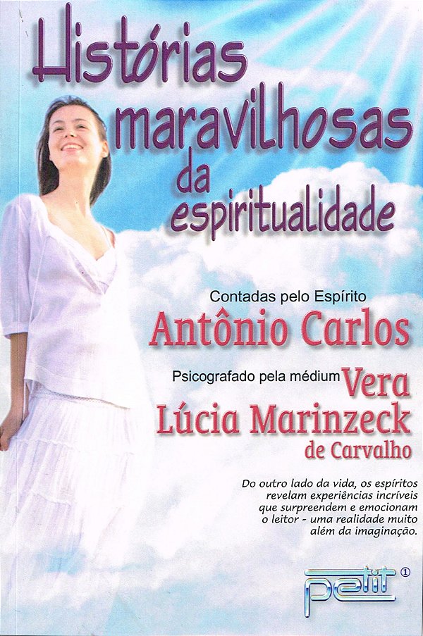 Livro Histórias maravilhosas da espiritualidade