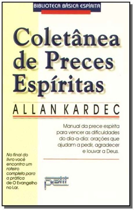 Livro Coletânea de preces espíritas