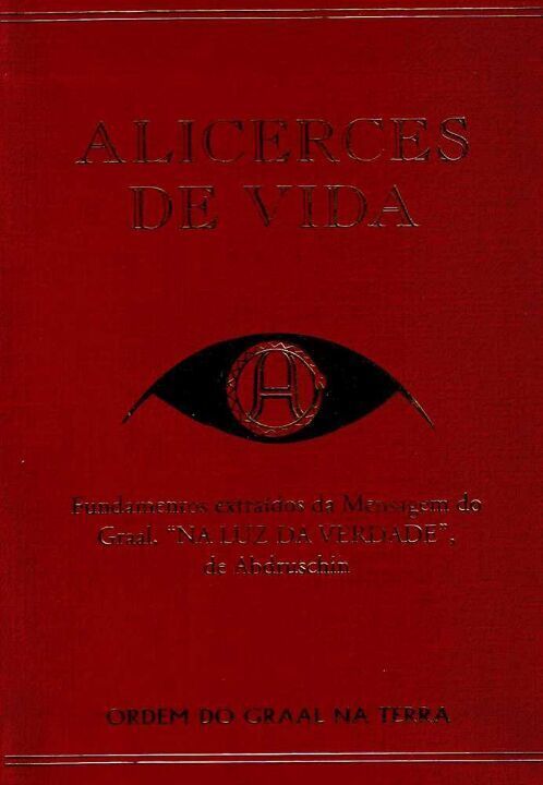 Livro Alicerces de vida