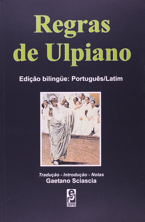 Livro Regras de Ulpiano