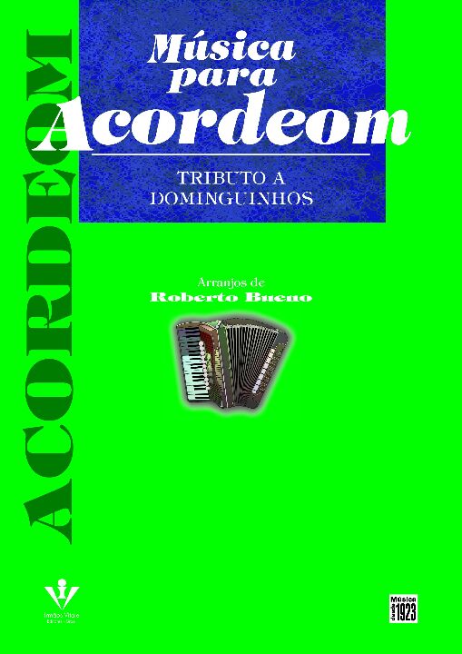Livro Música para Acordeom - Tributo a Dominguinhos