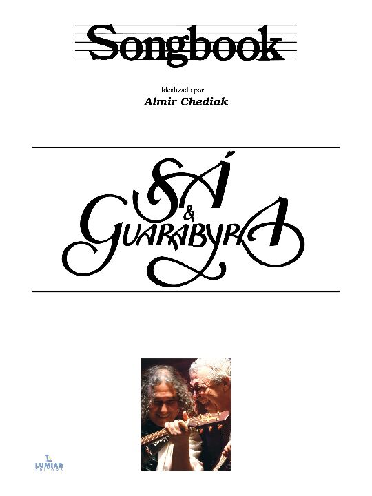 Livro Songbook Sá & Guarabyra