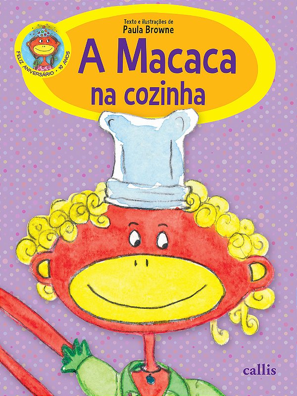 Livro A Macaca na Cozinha