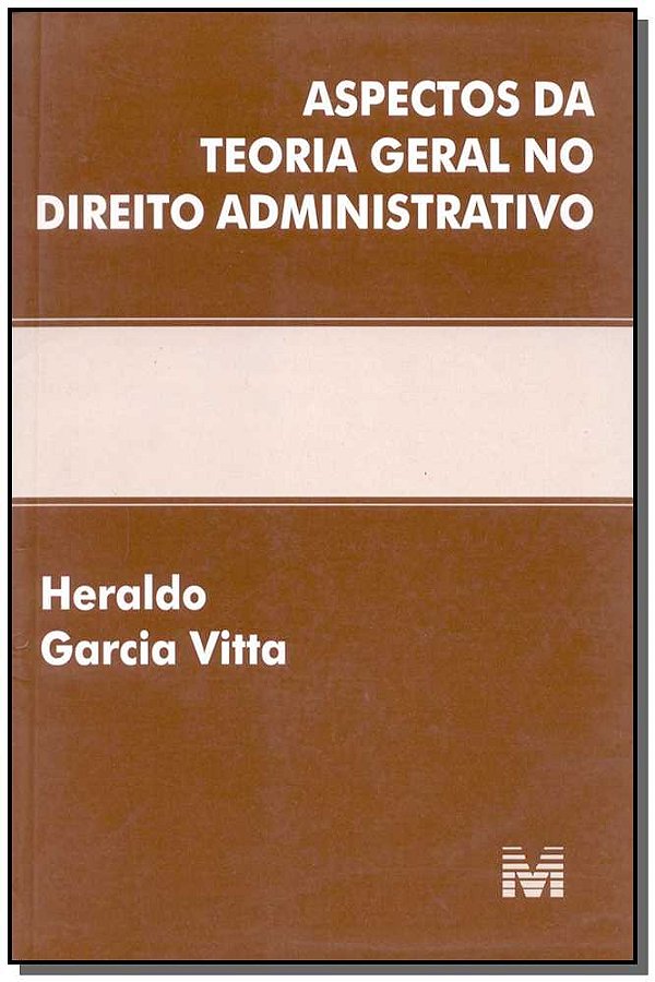 Livro Aspectos da teoria geral no direito administrativo ...