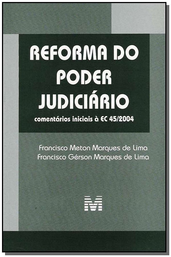 Livro Reforma do poder judiciário - 1 ed./2005