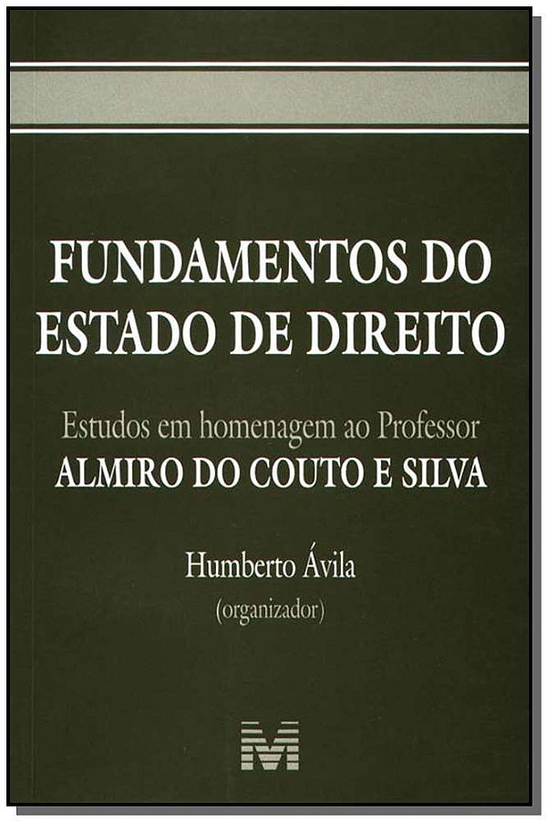 Livro Fundamentos do estado de direito - 1 ed./2005