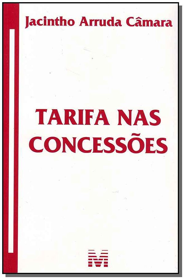 Livro Tarifa nas concessões - 1 ed./2009