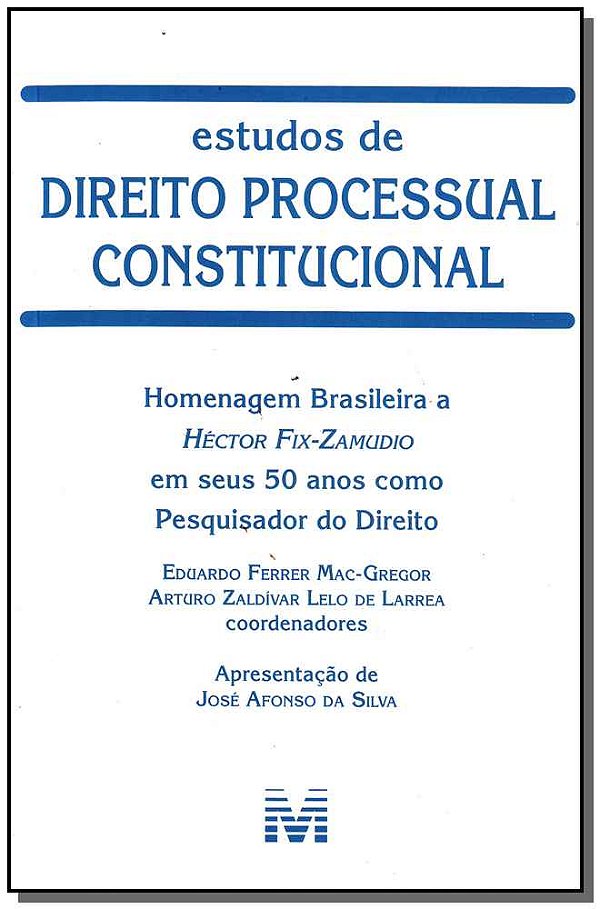 Livro Estudos de direito processual constitucional - 1 ed...