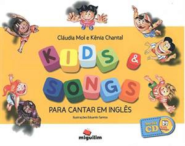 Livro Kids & songs para cantar em inglês