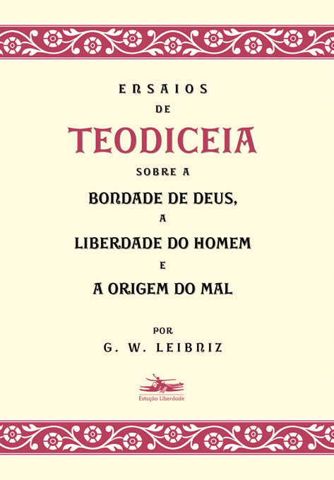 Livro Ensaios de Teodiceia sobre a bondade de Deus, a lib...