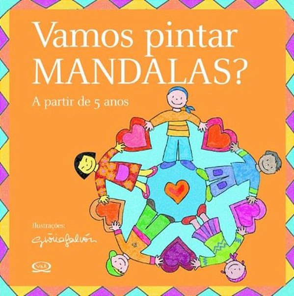 Livro Vamos pintar mandalas?