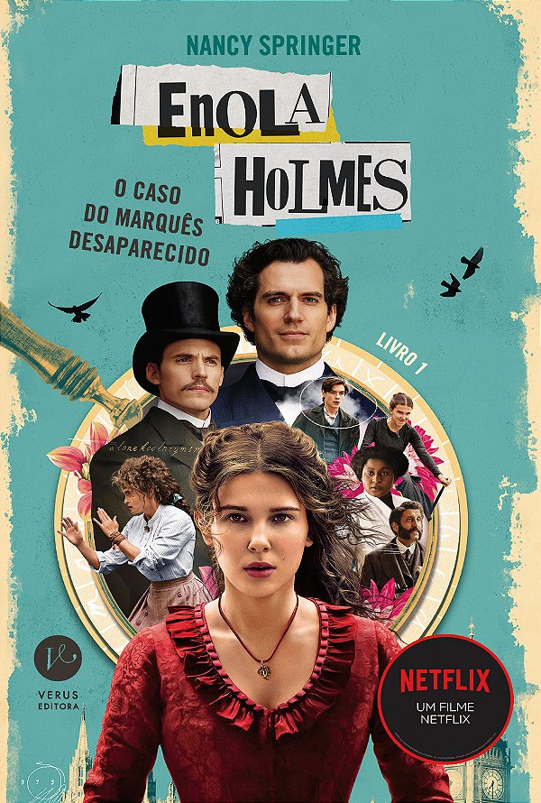 Livro Enola Holmes: O caso do marquês desaparecido