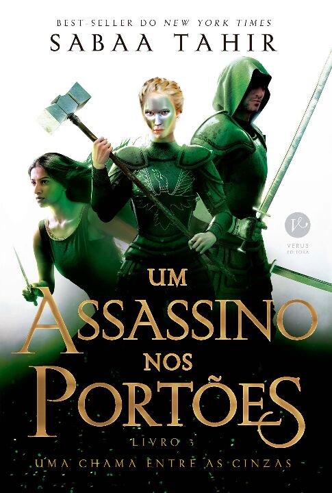 Livro Um assassino nos portões (Vol. 3 Uma chama entre as...