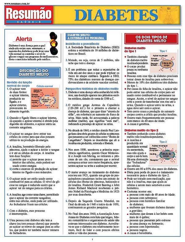 Livro Diabetes