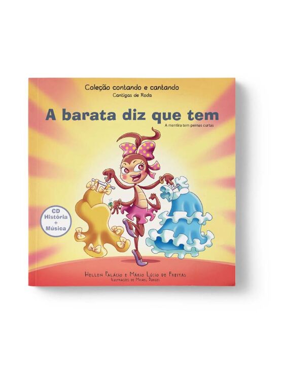 Livro A Barata Diz Que Tem