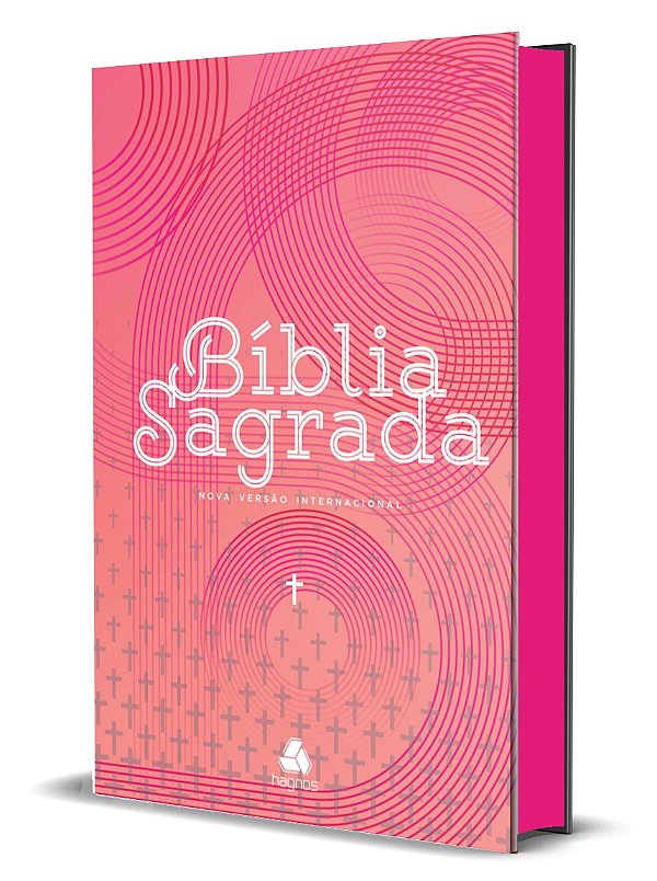 Livro Bíblia Sagrada Nvi - Rubelite Rosa