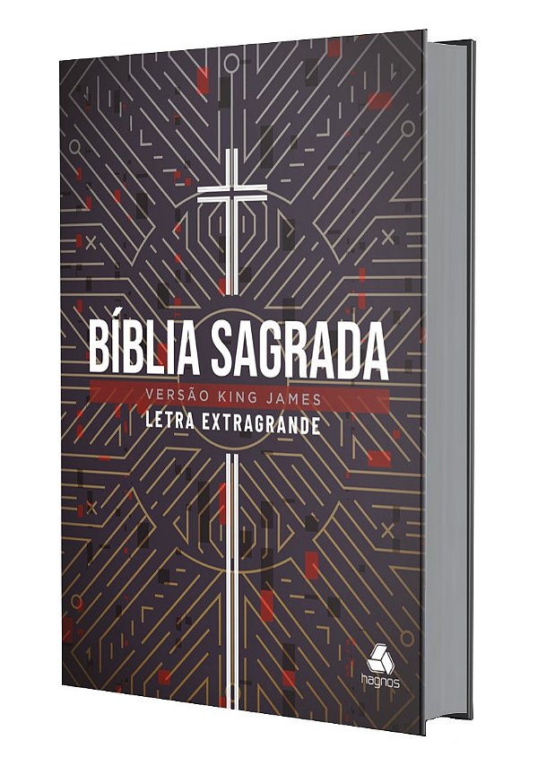Livro Bíblia Sagrada King James - Letra Extra Grande - Mo...