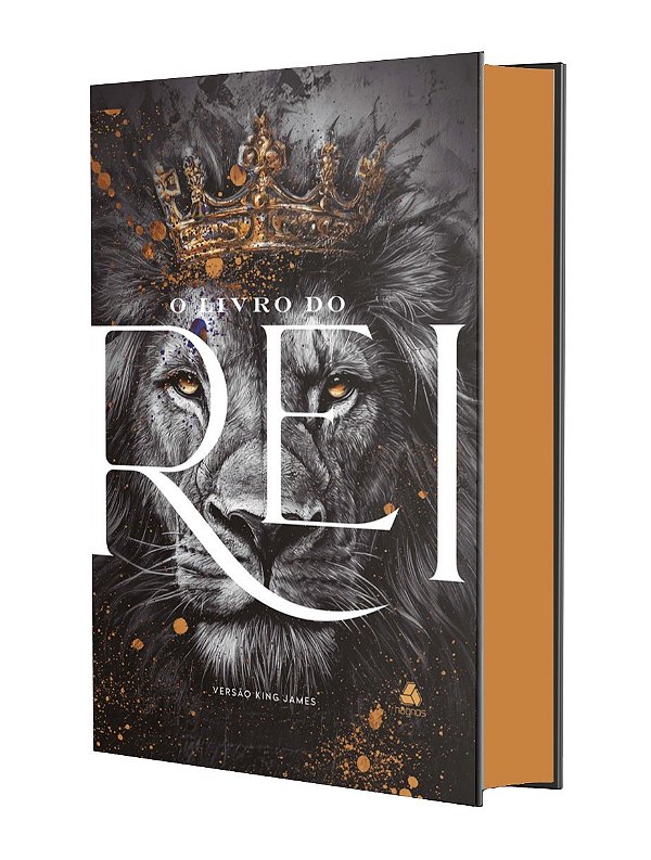 Livro Bíblia Sagrada King James - Compacta - Leão O Livro Do Re...