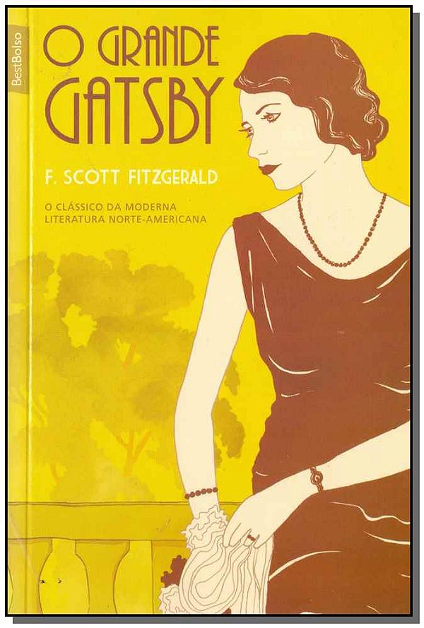 Livro O grande Gatsby (edição de bolso)