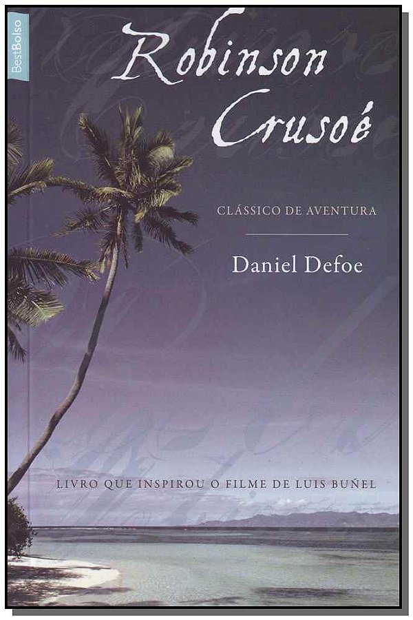 Livro Robinson Crusoé (edição de bolso)