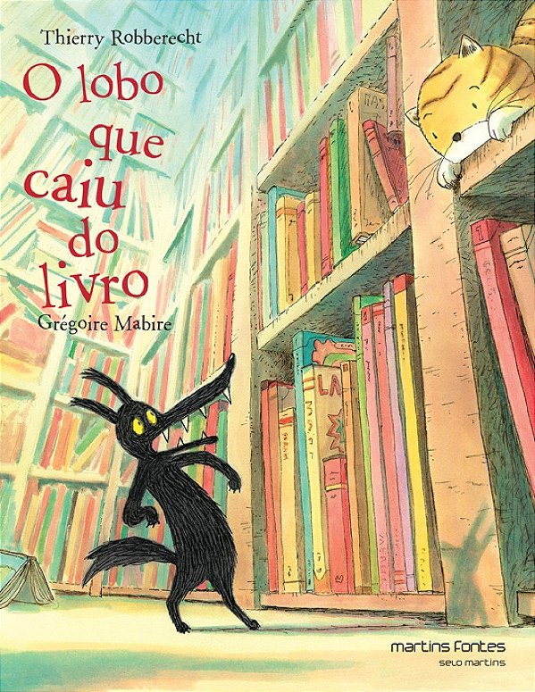 Livro O lobo que caiu do livro