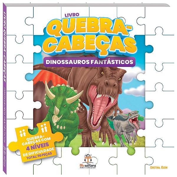 Livro Livro Quebra-Cabeca Grande - Dinossauros