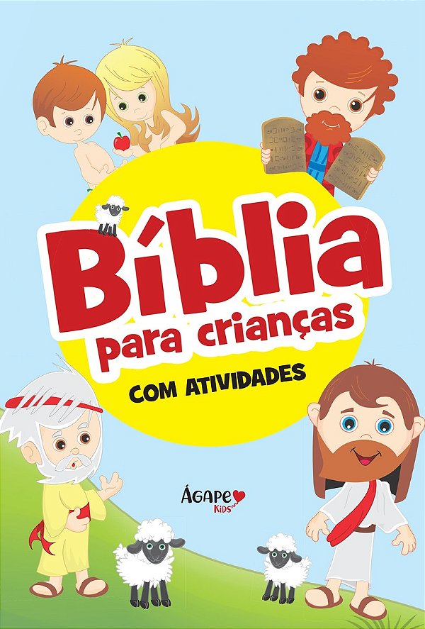 Livro Bíblia para crianças: com atividades