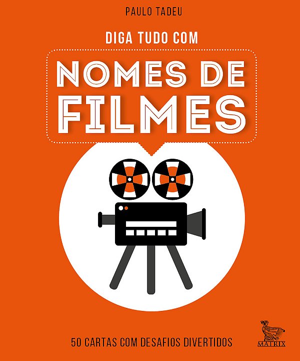 Livro Diga tudo com nomes de filmes