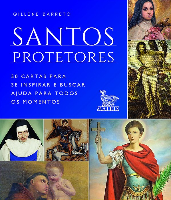 Livro Santos protetores: 50 cartas para se inspirar e bus...