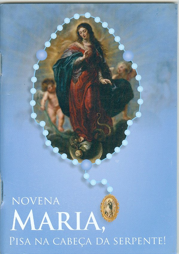 Livro Novena Maria, Pisa Na Cabeça Da Serpente!