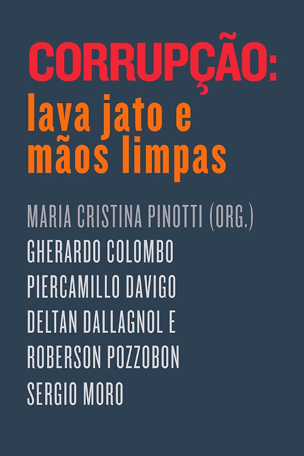 Livro Corrupção: Lava Jato e Mãos Limpas