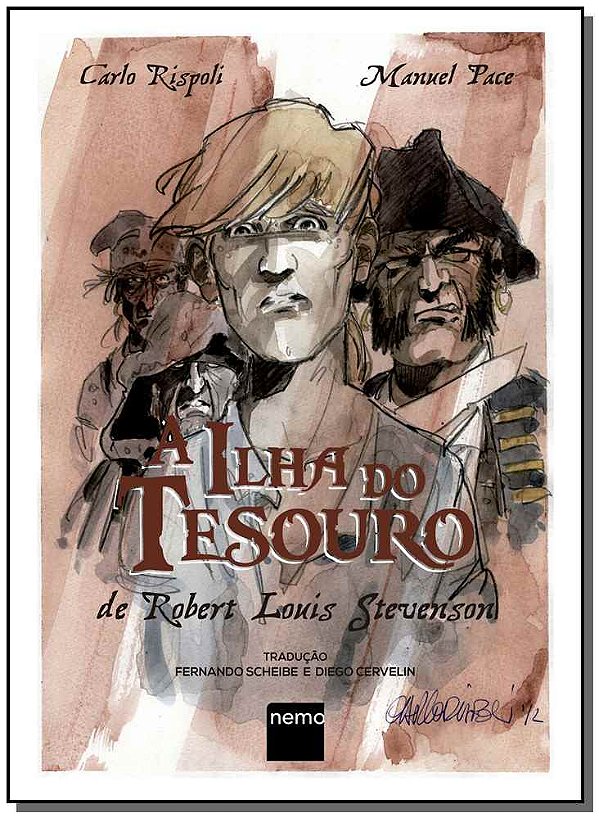 Livro A ilha do tesouro de Robert Louis Stevenson
