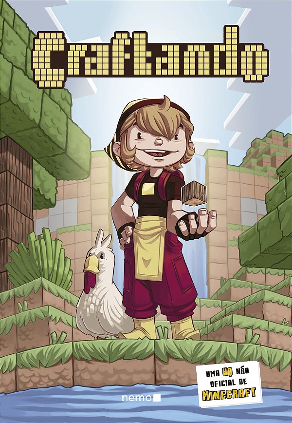 Livro Craftando: Uma HQ não oficial de Minecraft