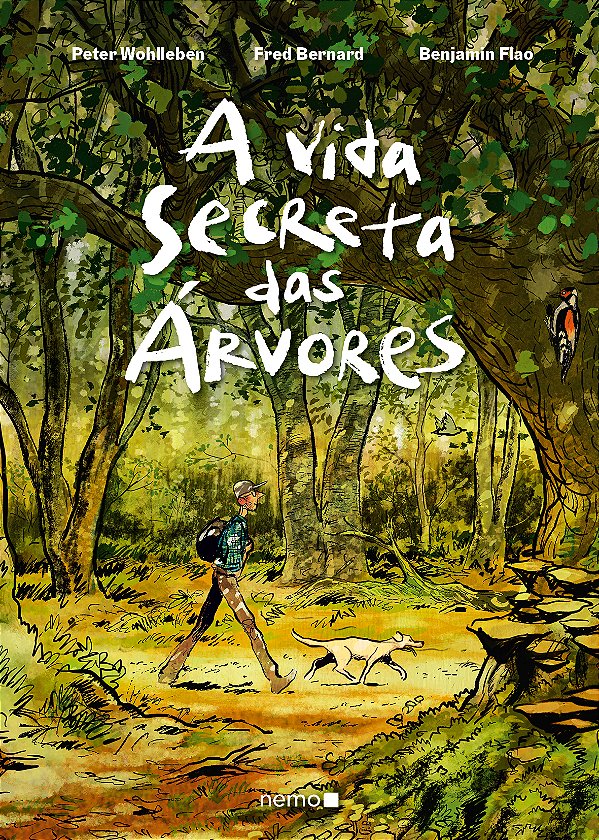 Livro A vida secreta das árvores (Edição em quadrinhos)