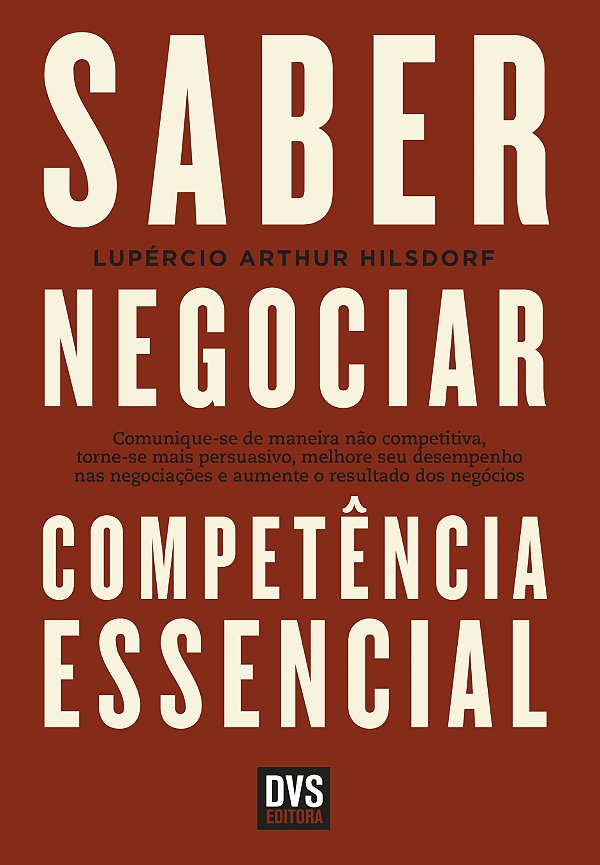 Livro Saber Negociar: Competência Essencial