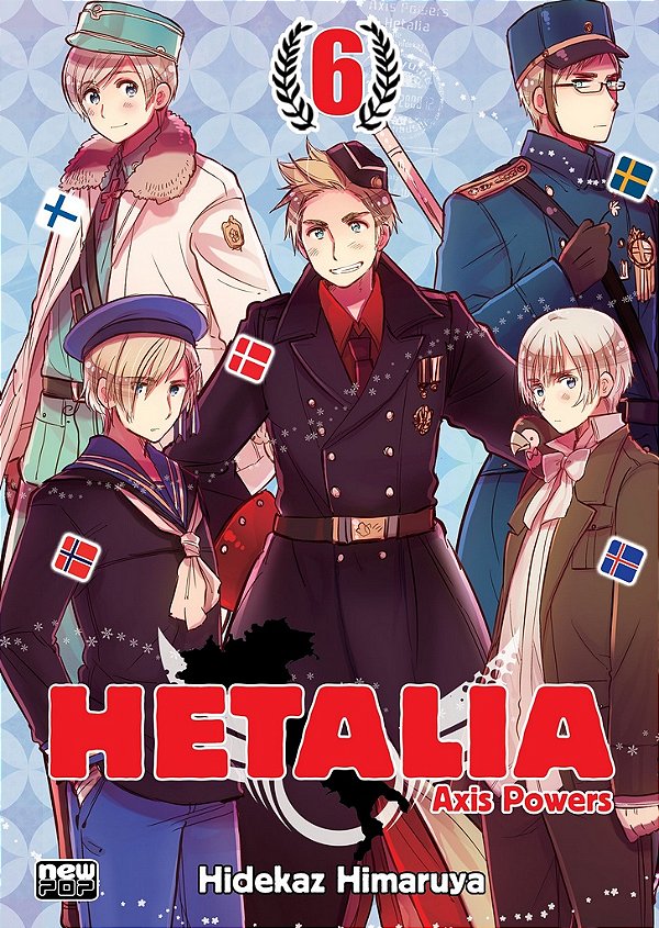 Livro Hetalia Axis Power - Volume 06
