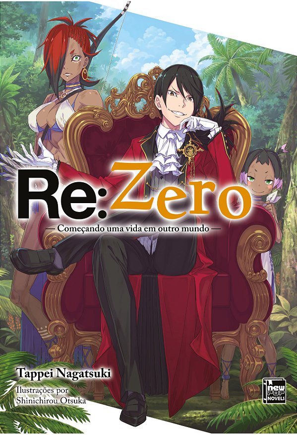 Livro Re:Zero - Começando Uma Vida Em Outro Mundo - Livro...