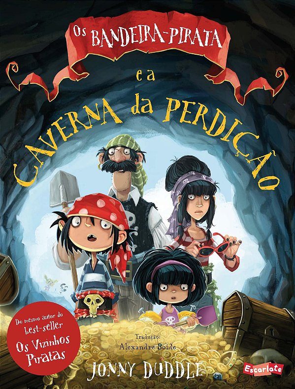 Livro Os Bandeira-Pirata e a caverna da perdição