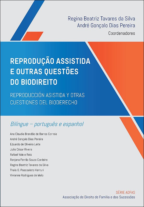Livro Reprodução assistida e outras questões do biodireit...